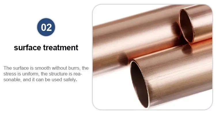 Copper Pipes Seamless Copper Tube Tube C70600 C71500 C12200 Alloy Copper Nickel Tube
