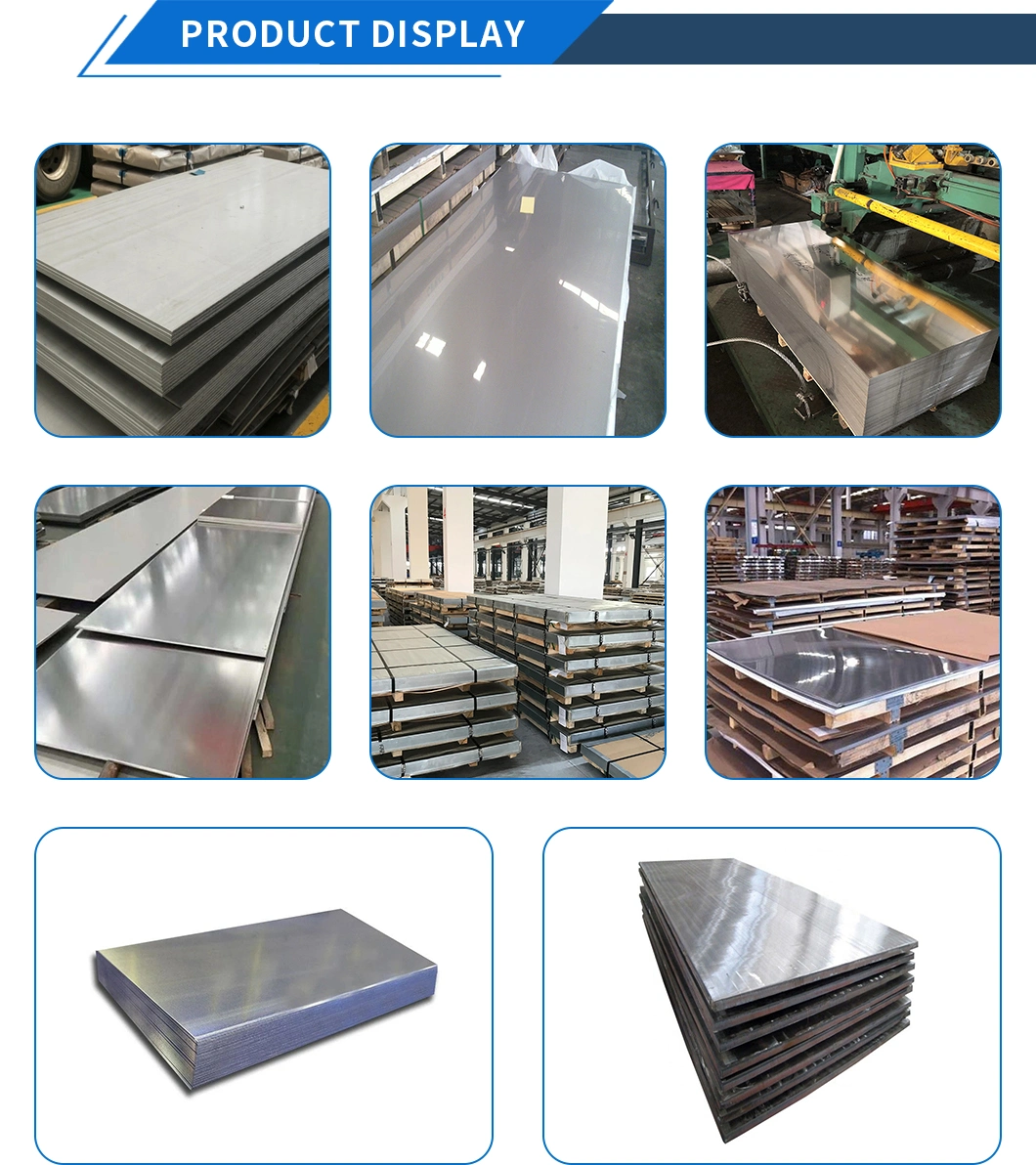 Factory Hot/Cold Rolled ASTM A106 A36 A283 A285 Grade C/B AISI A240 304 316 321 201 316L 430 S235jr/S355jr Ms Stainless Steel Plate