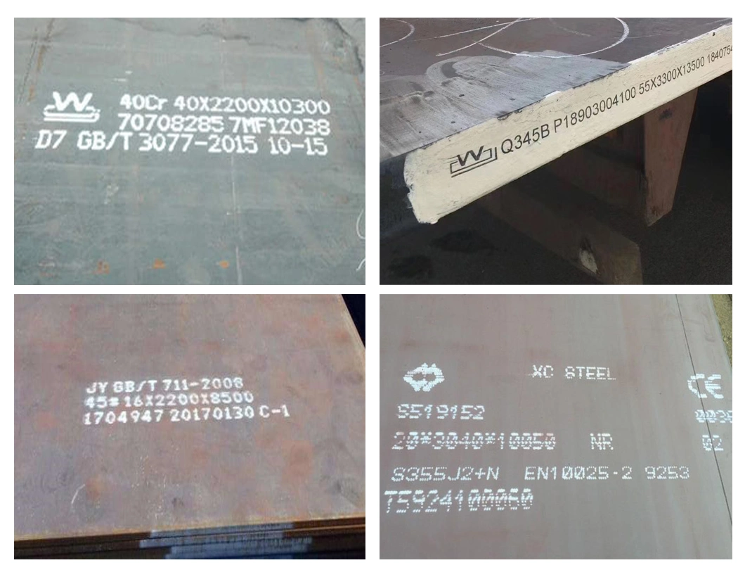 Boiler Sheet SA516 Gr50 Gr70 ASTM A517 A514 A515 SA387 A612 P265gh P355gh 15mo3 16mo3 42CrMo Hot Rolled Alloy Pressure Vessel High Strength Steel Plate